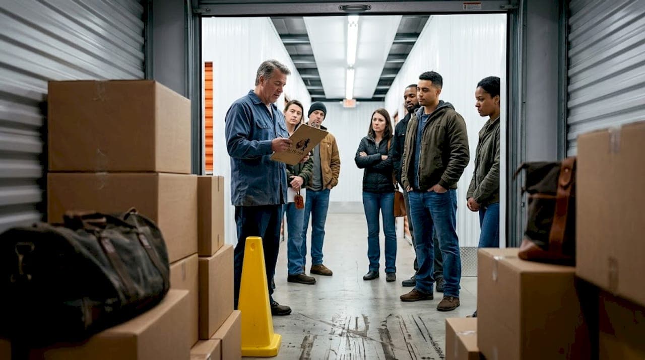 Storage unit resale: how auctions work, what to expect