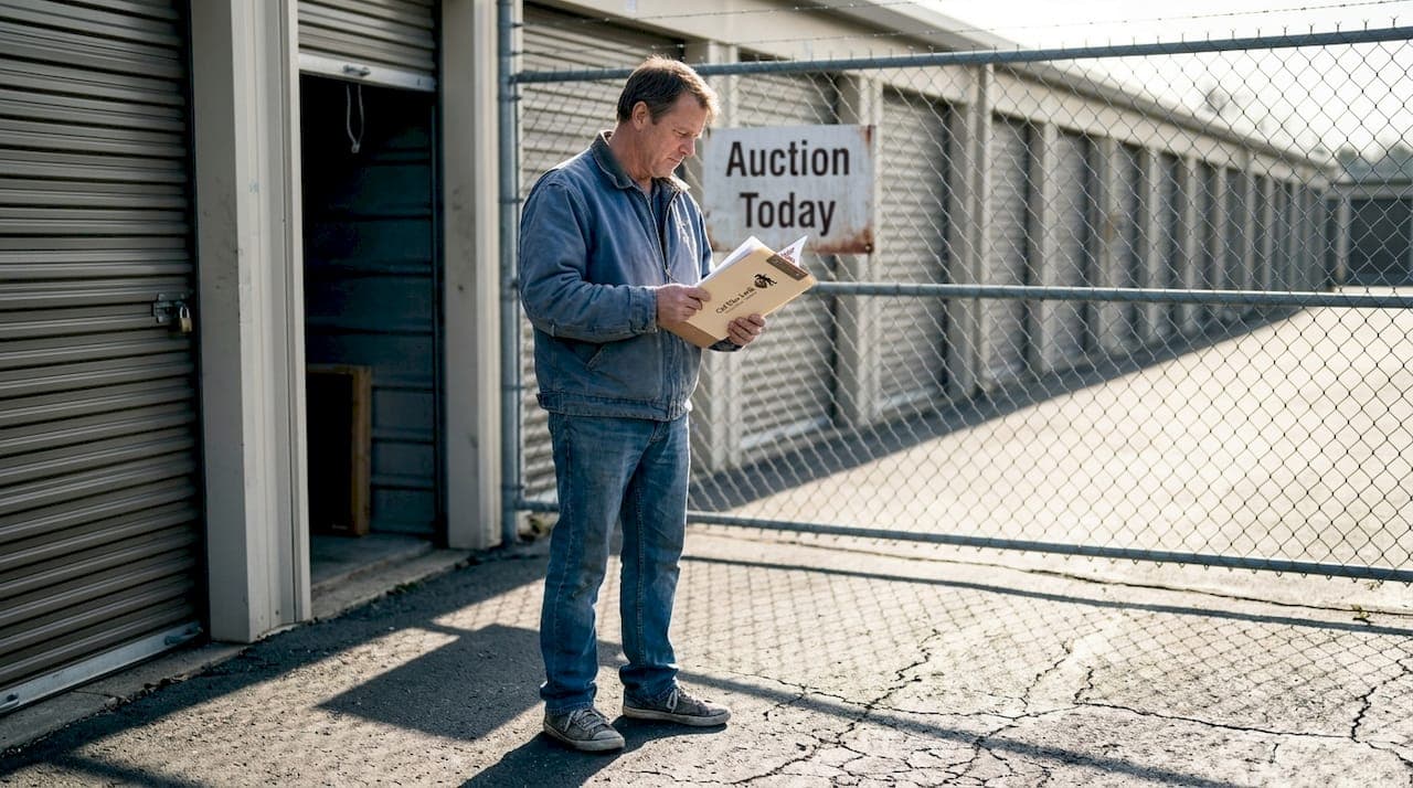 How storage auctions work and help you find lost items